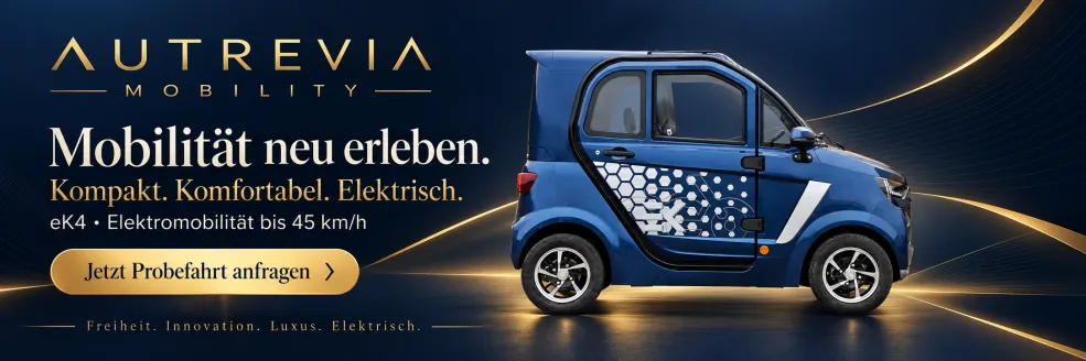 Ein Fahrzeug der neusten GenerRATION bis 45 km/h. Elektroantrieb einmal anders. Ein leichtkraftfahrzeug mit System.