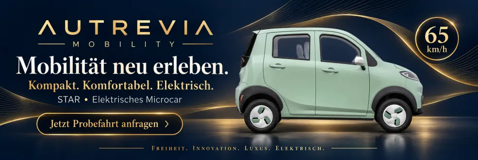 Leichtkraftfahrzeug der Zukunft mit Elektroantrieb