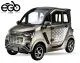 EEC Elektroauto E-GO! eK4 4kW Gleichstrommotor Straßenzulassung 45km/h 2 Personen Zulassung | Digital Tacho | Glashubdach | Elektrische Fensterheber 60V 60Ah | 3,6 kW/h Ultra Batterien (5x 12V/60Ah) Reichweite von bis